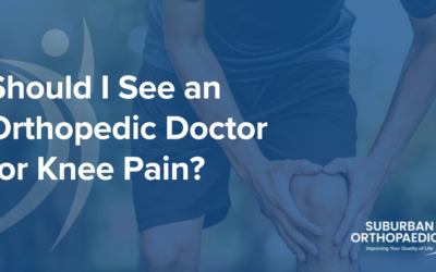 Should I See an Orthopedic Doctor for Knee Pain in Bartlett, Elgin, Schaumburg, &, Chicago, IL?