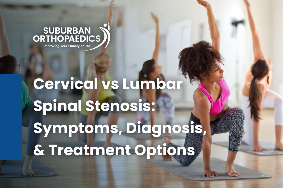 Cervical vs Lumbar Spinal Stenosis Symptoms, Diagnosis, Treatment Options Cervical vs Lumbar Spinal Stenosis: Symptoms, Diagnosis, and Treatment Options