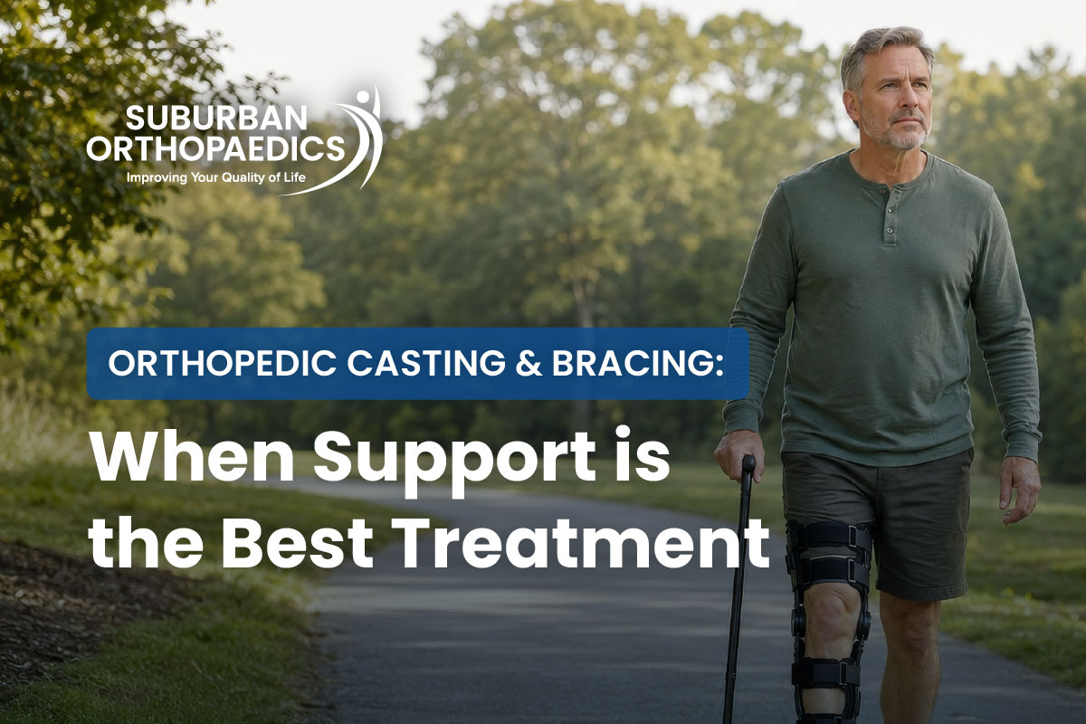 Orthopedic Casting and Bracing When Support is the Best Treatment